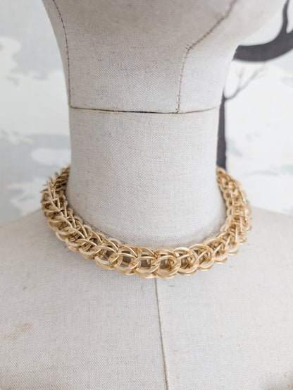 Collier 70's style Paco Rabanne