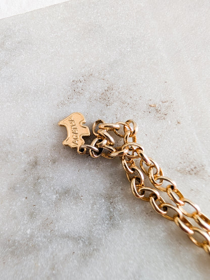 Collier Agatha grelots à nouer