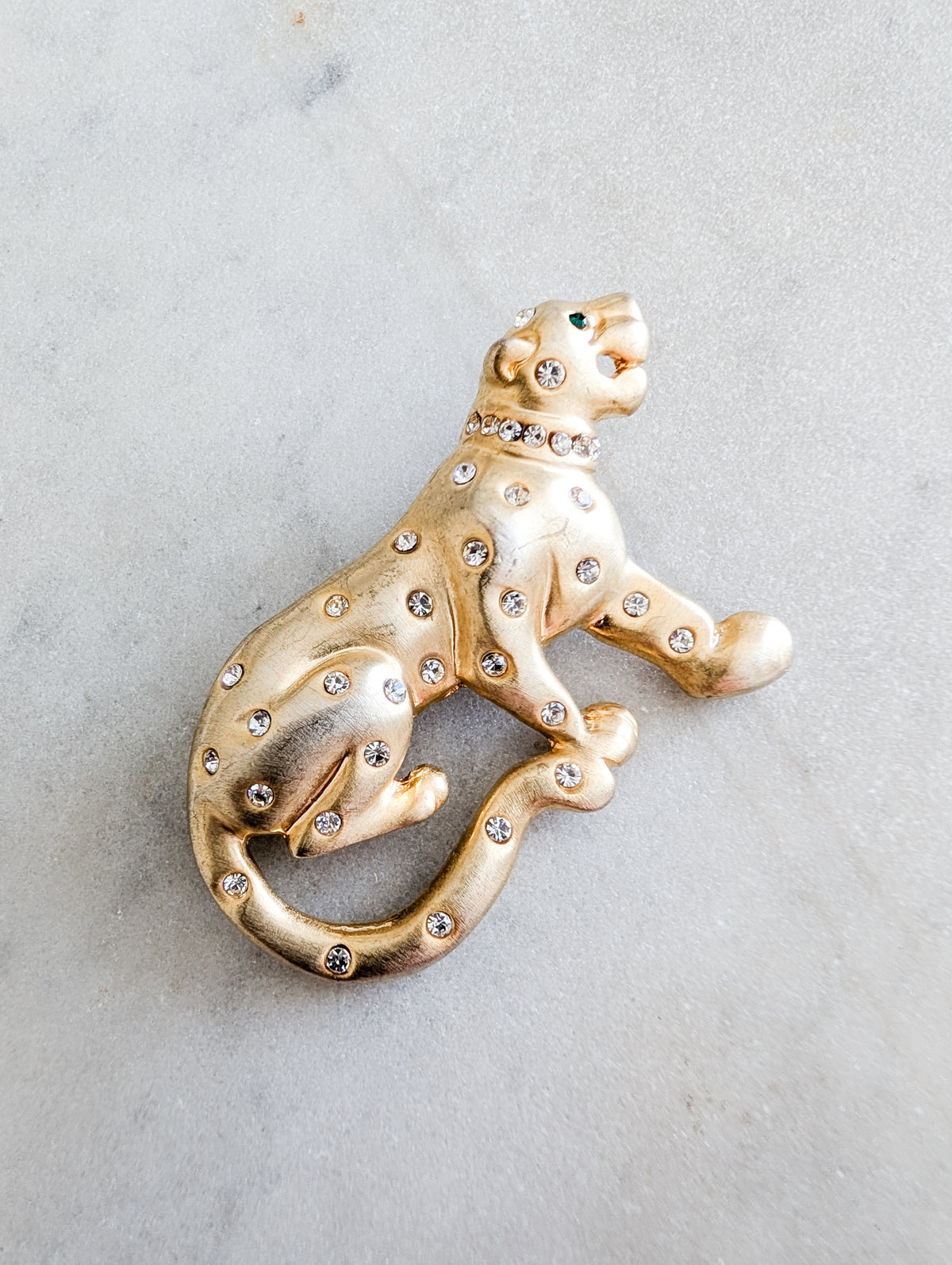 Broche panthère américaine