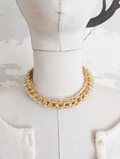 Collier anneaux 1970