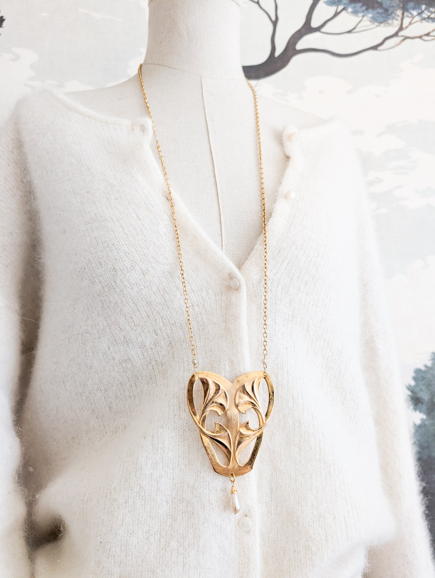 Sautoir Art Nouveau Corocraft