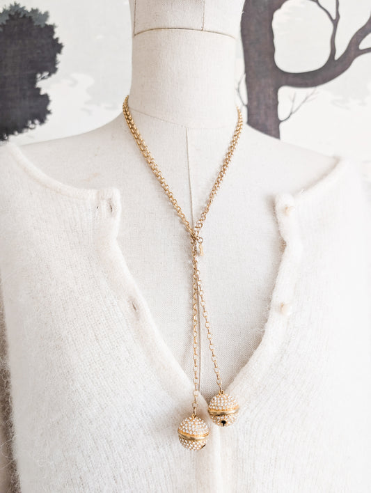 Collier Agatha grelots à nouer