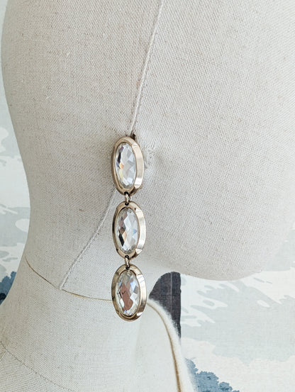 Longues boucles joyaux Agatha