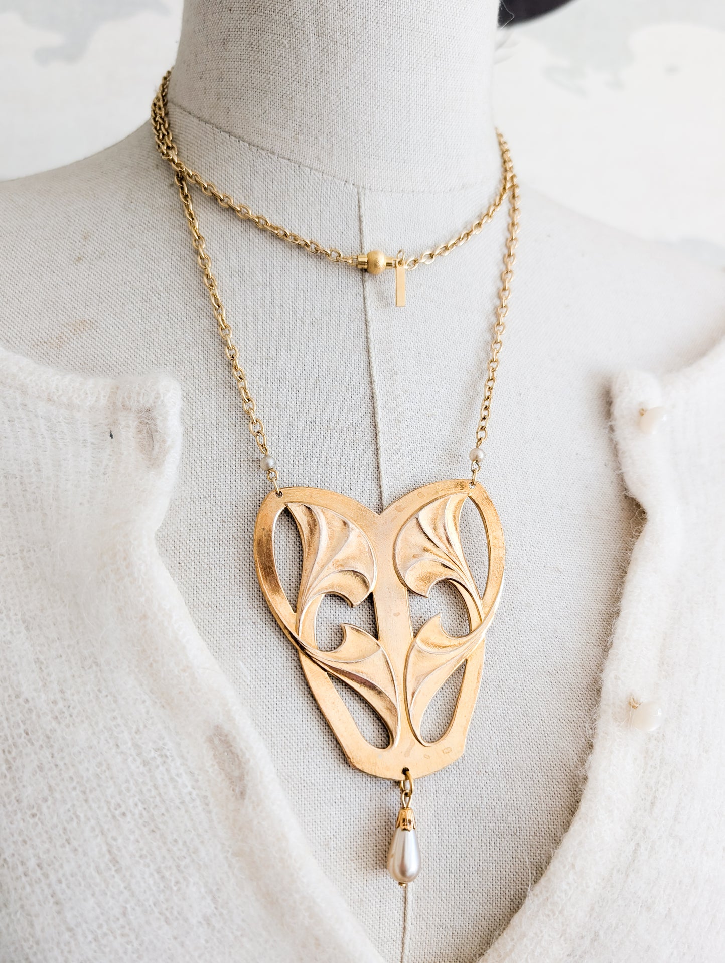 Sautoir Art Nouveau Corocraft