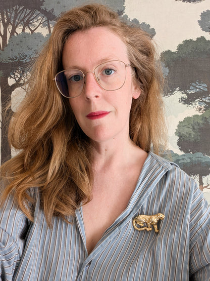 Broche panthère américaine