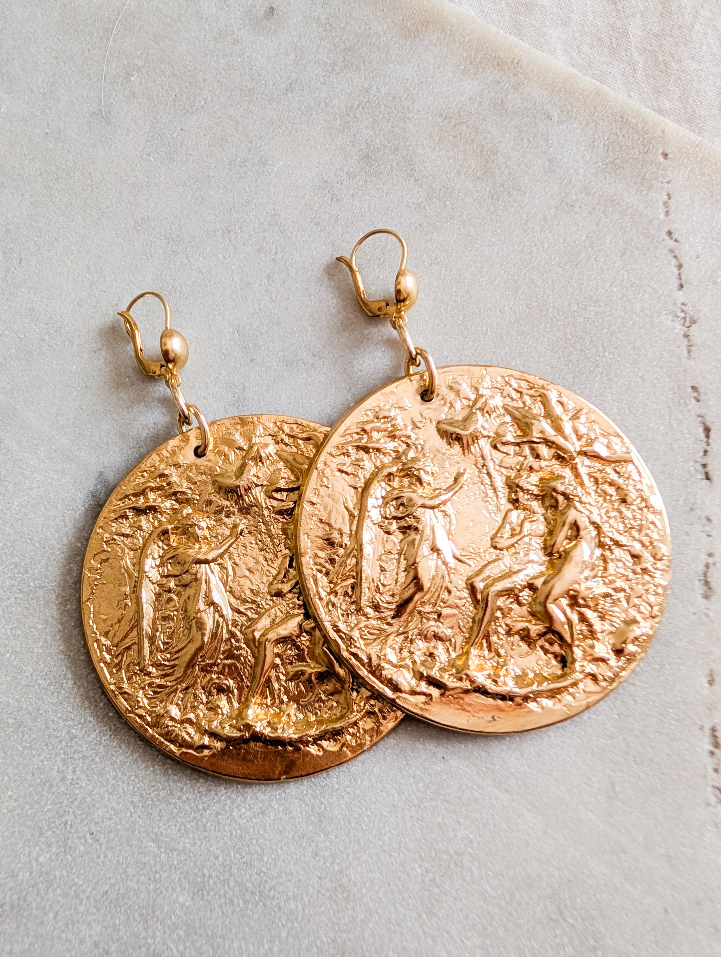 Très grandes boucles Adam et Eve