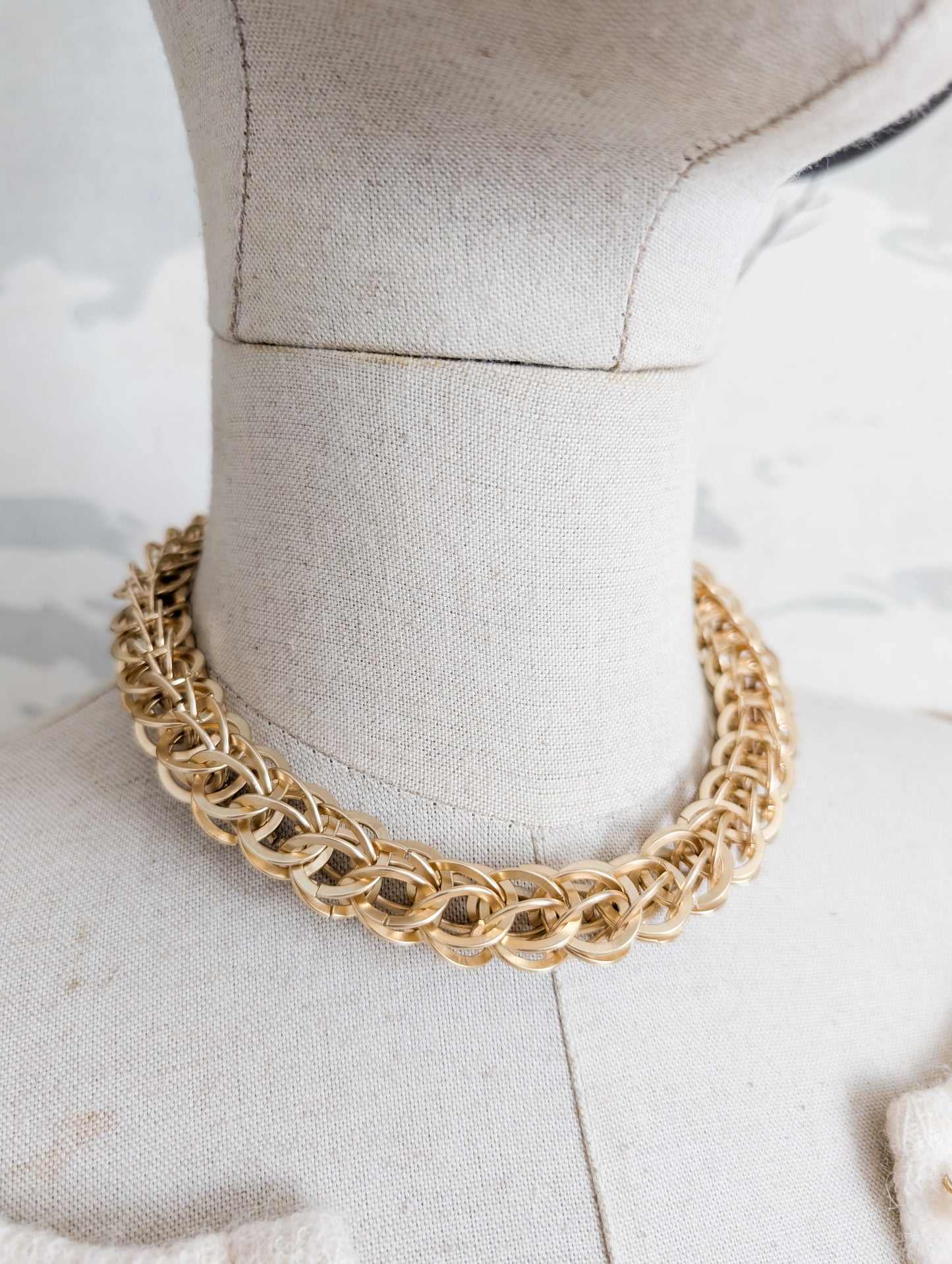 Collier anneaux 1970