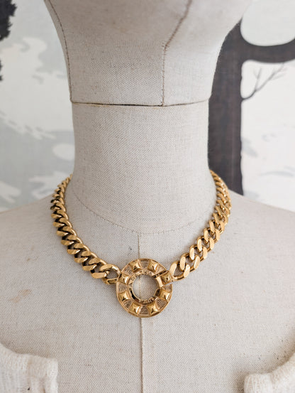 Collier gourmette Agatha
