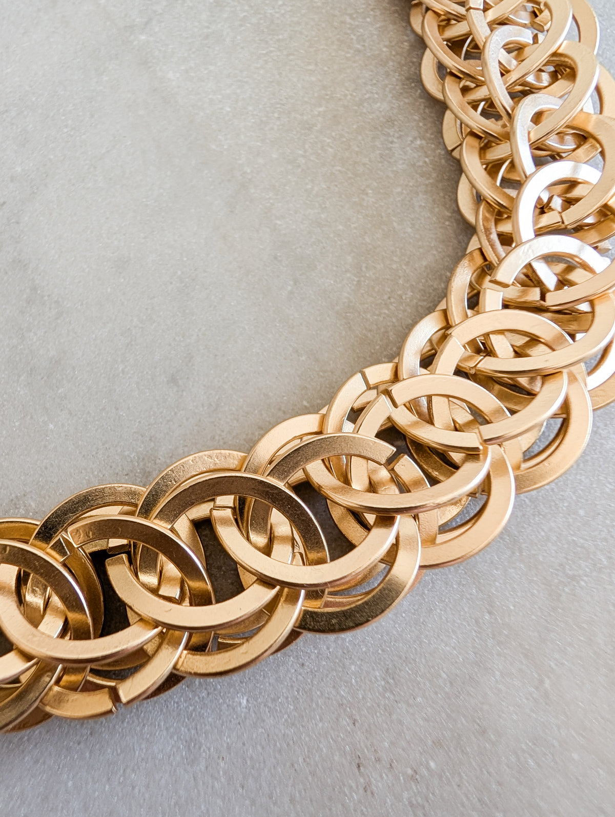 Collier 70's style Paco Rabanne