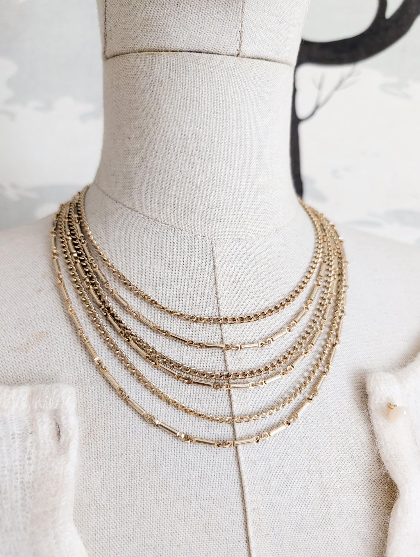 Collier 70's americain