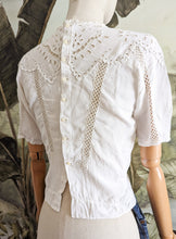Charger l&#39;image dans la galerie, Blouse 1930 Taille 34