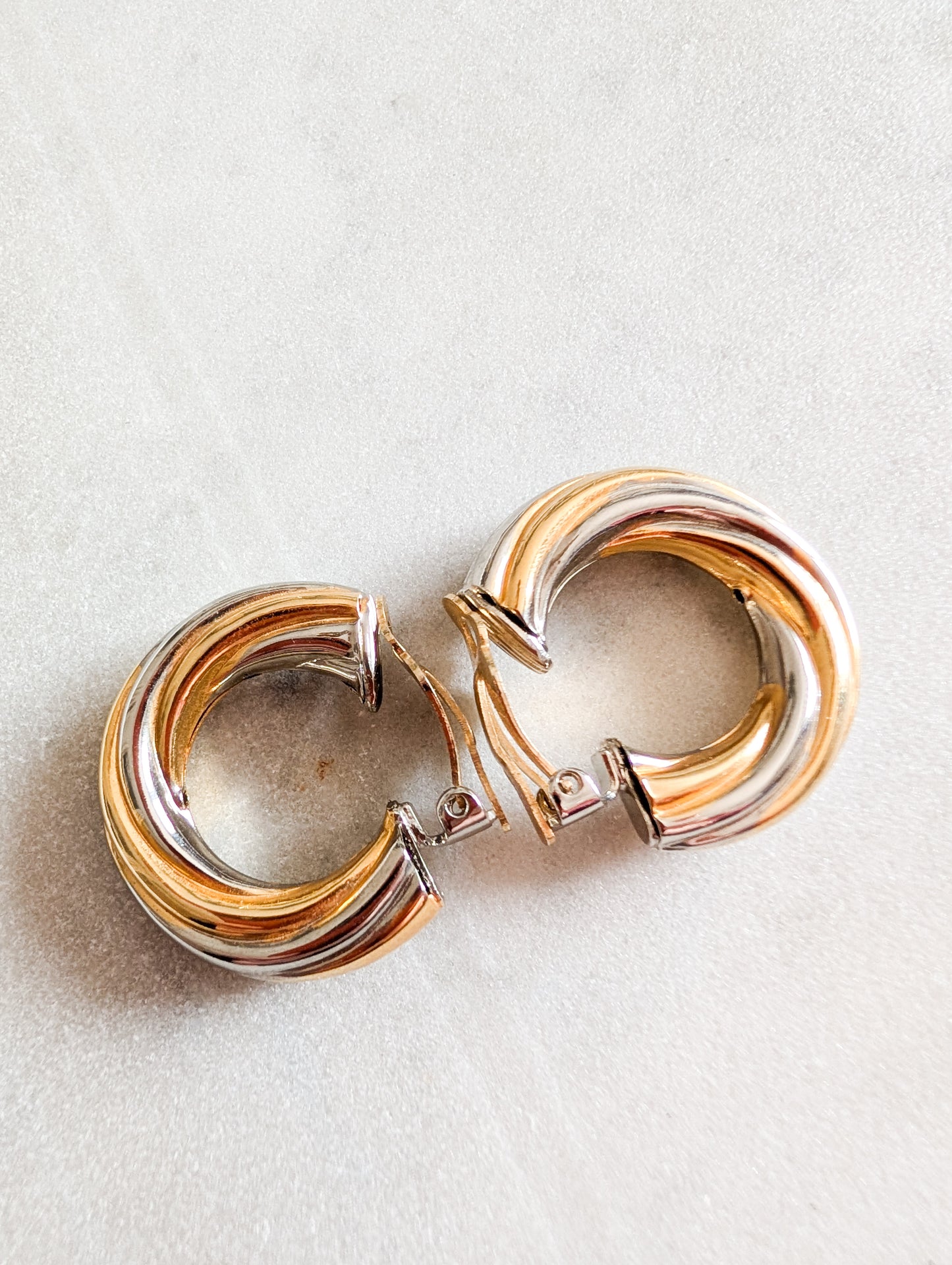 Créoles or et argent