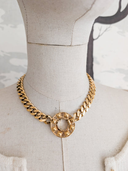 Collier gourmette Agatha