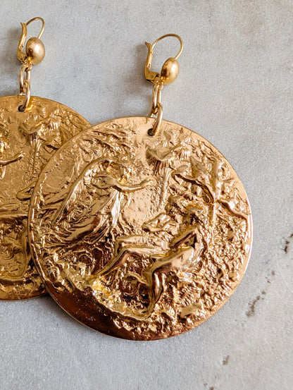 Très grandes boucles Adam et Eve