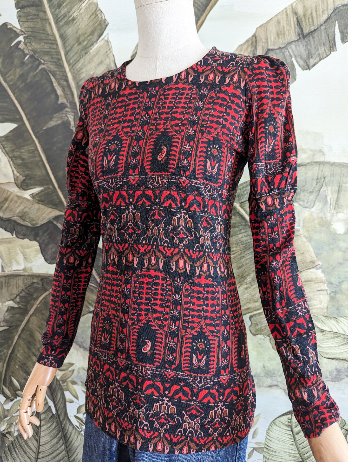 Top en maille 70's taille 34/36