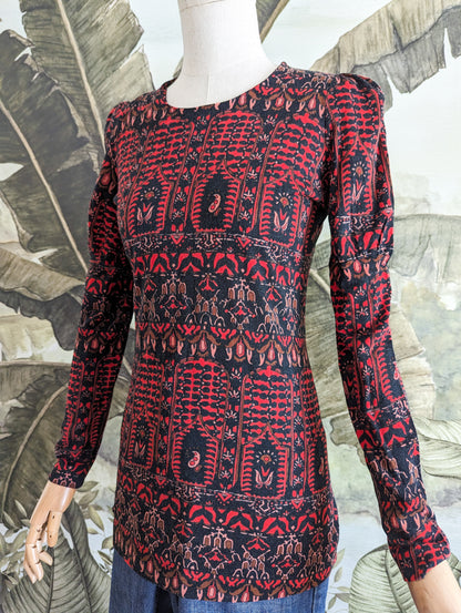 Top en maille 70's taille 34/36