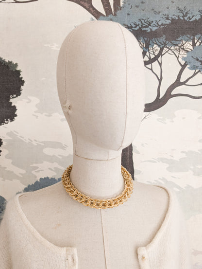 Collier 70's style Paco Rabanne