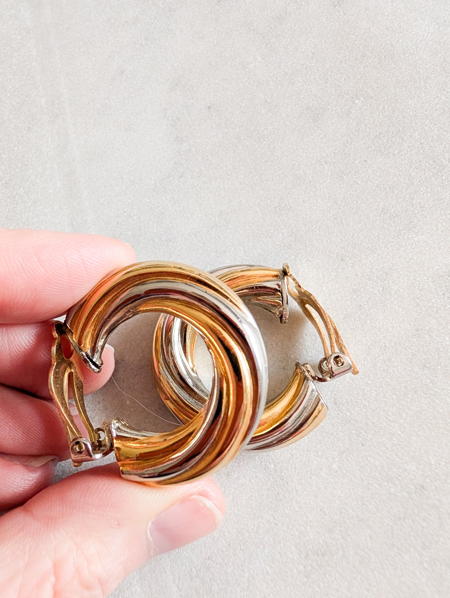 Créoles or et argent