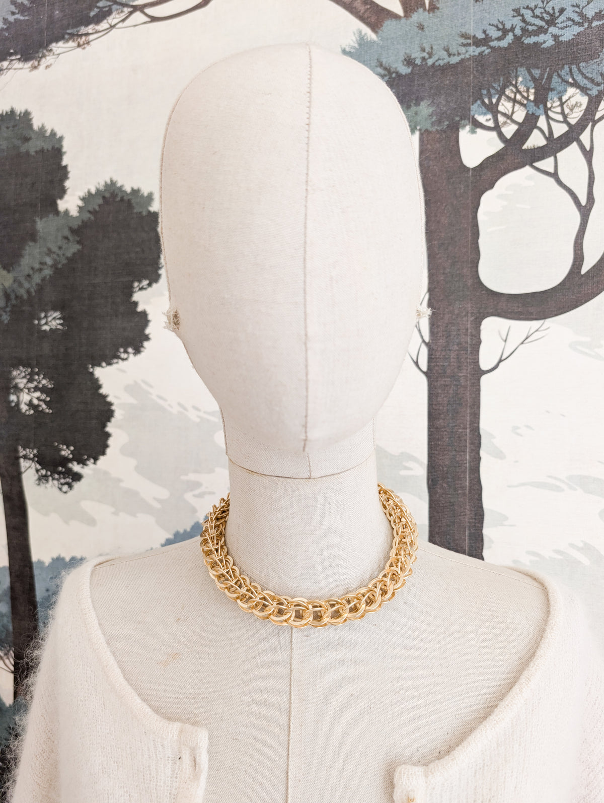 Collier 70's style Paco Rabanne