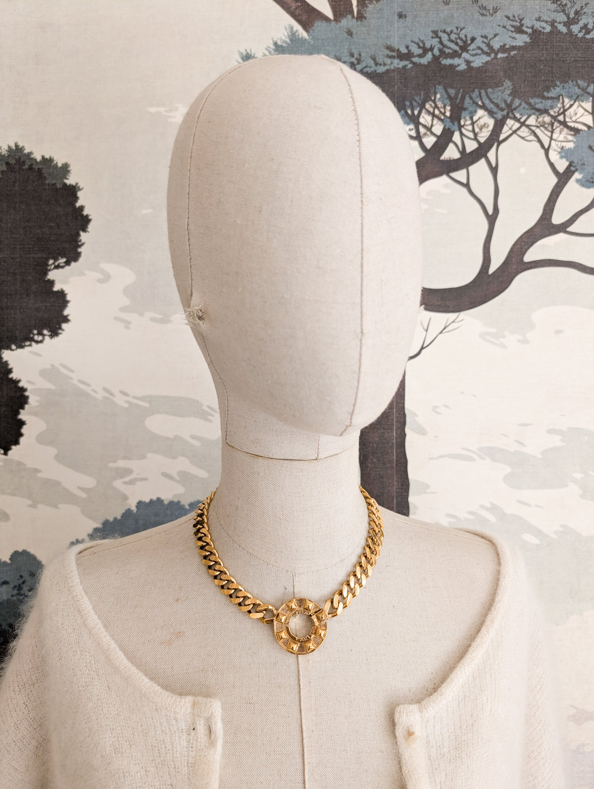 Collier gourmette Agatha
