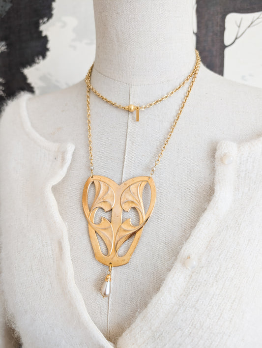 Sautoir Art Nouveau Corocraft