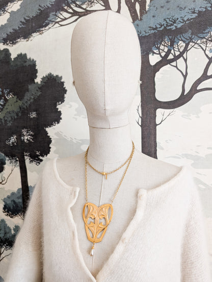 Sautoir Art Nouveau Corocraft