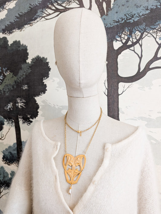 Sautoir Art Nouveau Corocraft