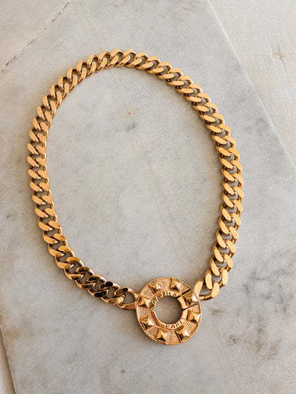 Collier gourmette Agatha