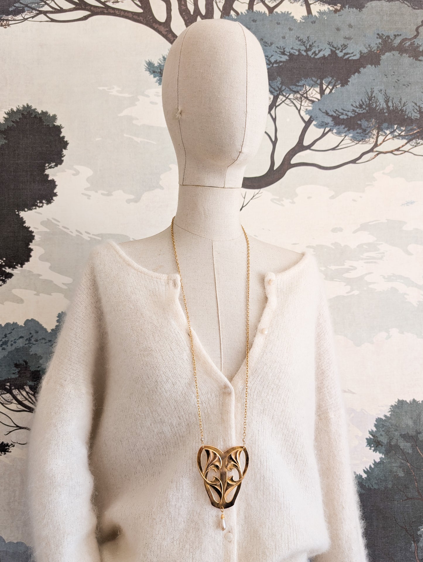 Sautoir Art Nouveau Corocraft