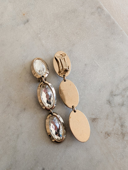Longues boucles joyaux Agatha