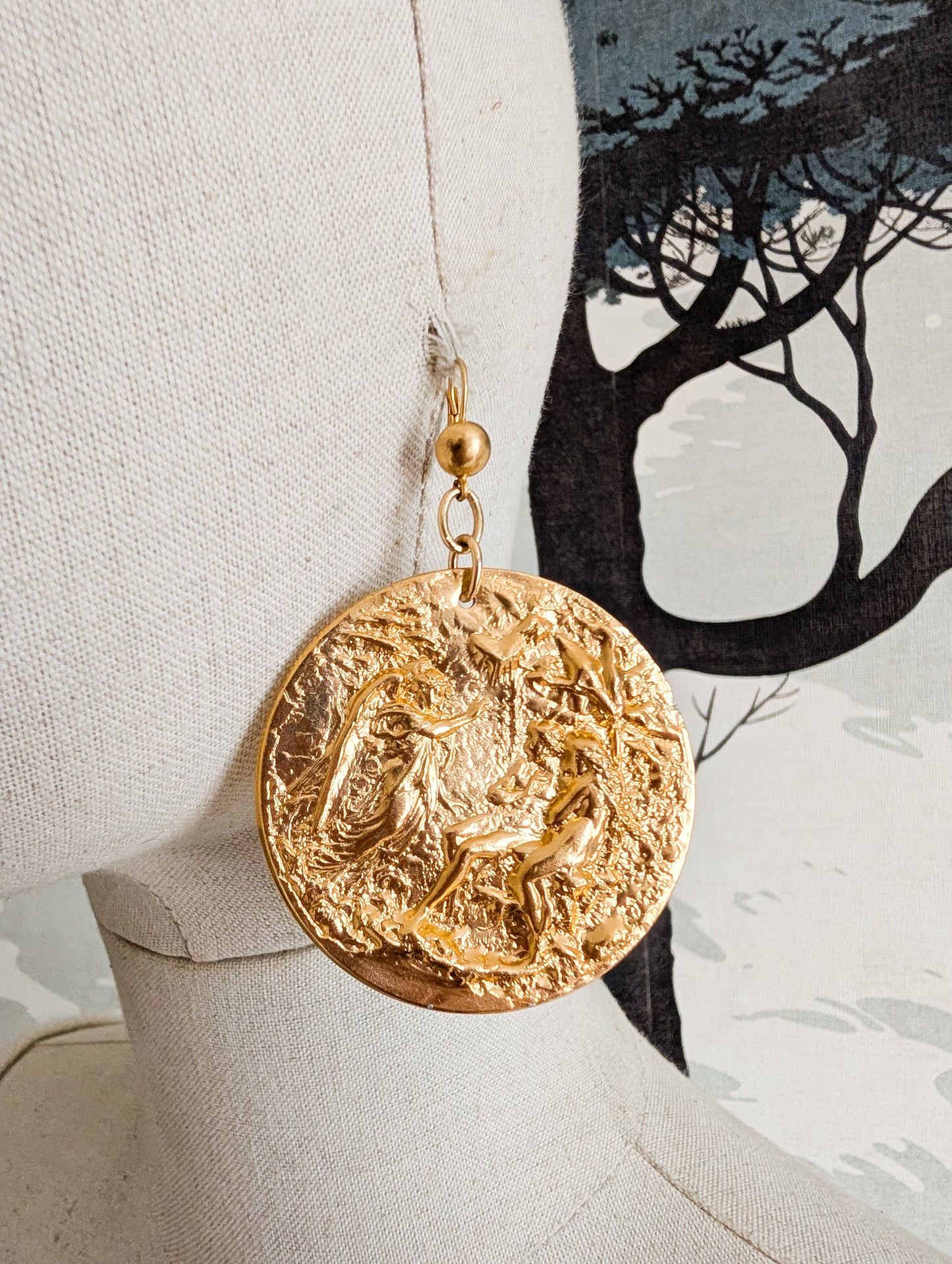 Très grandes boucles Adam et Eve