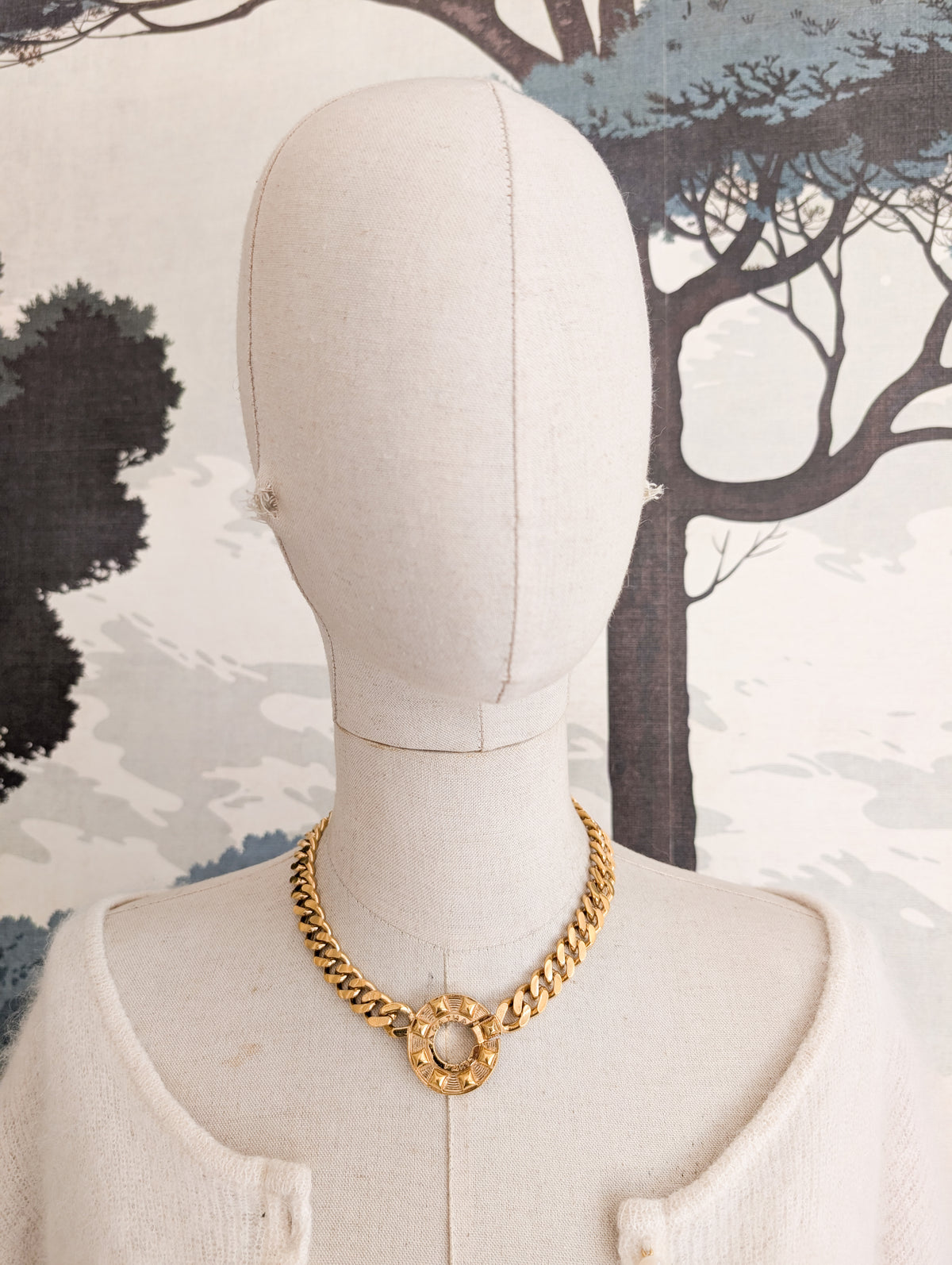 Collier gourmette Agatha