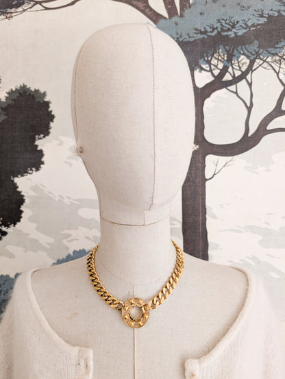 Collier gourmette Agatha
