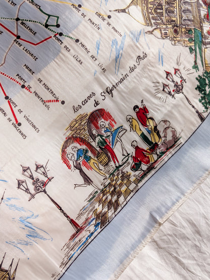 Foulard Paris 50's