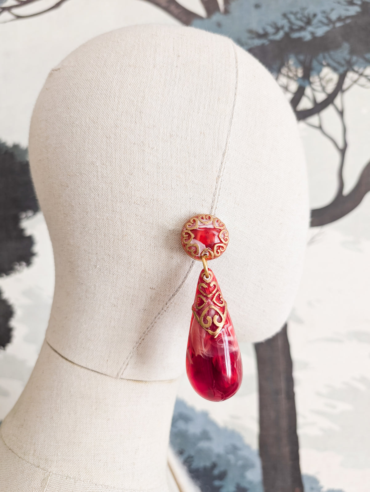 Immenses boucles 70's