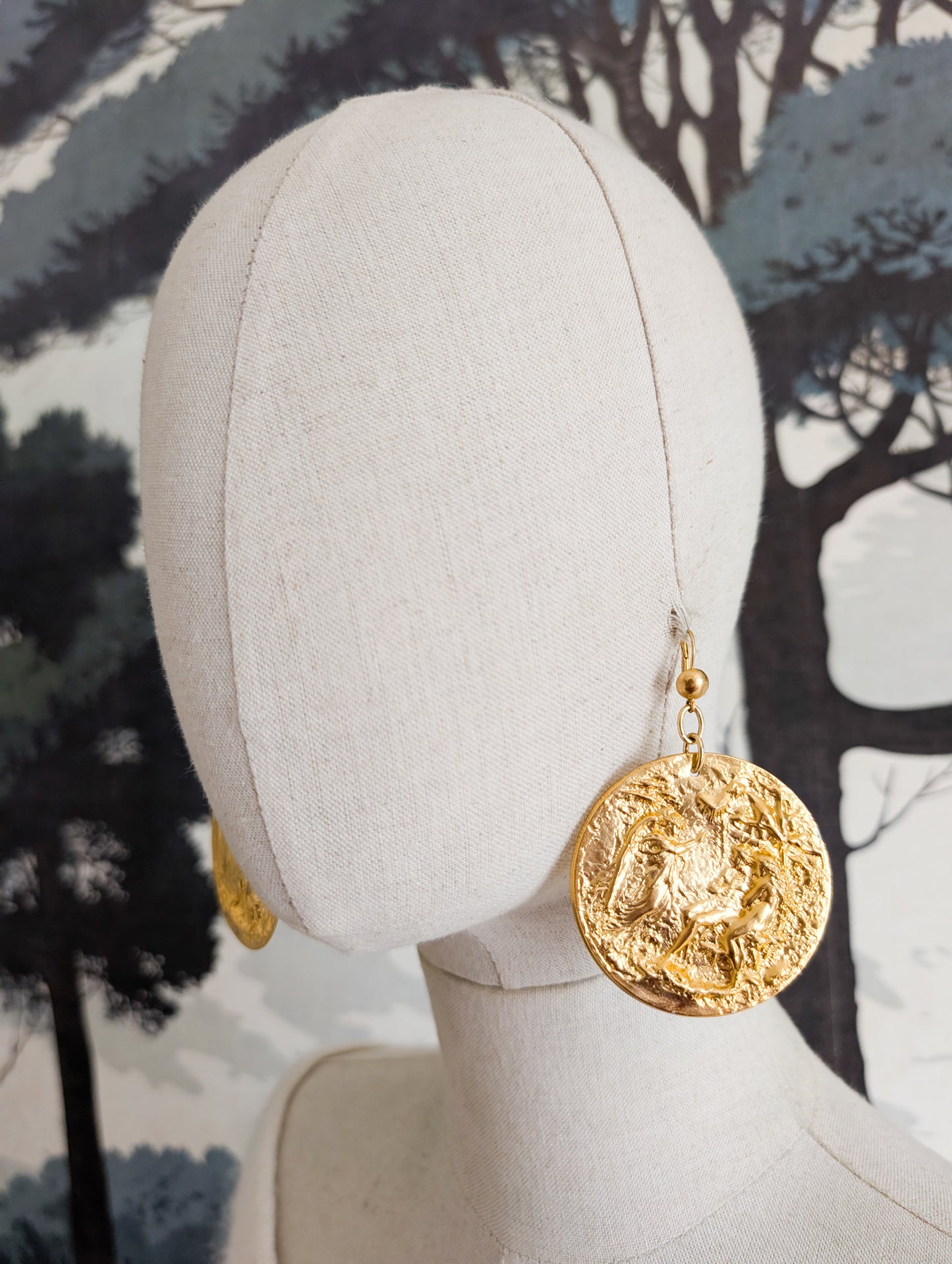 Très grandes boucles Adam et Eve