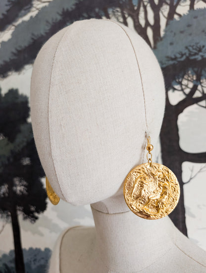 Très grandes boucles Adam et Eve